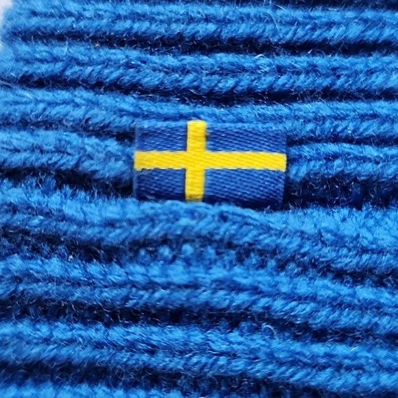 Fjallraven 1960 Logo Headband Alpine Blue Unisex One Size Wool Blend - Picture 3 of 8